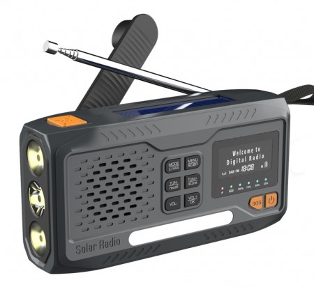 Nødradio med ladesveiv